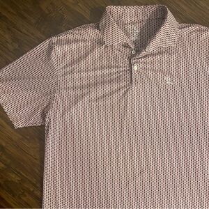 Rhoback Texas All Over Print Golf Polo Shirt XL